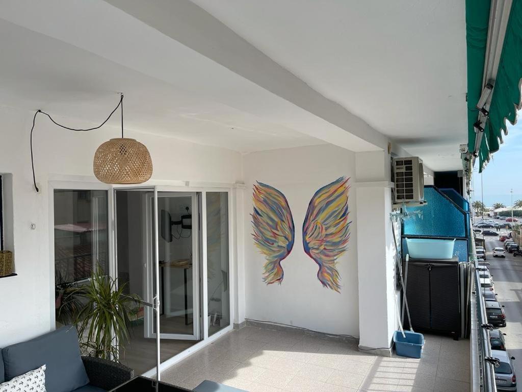 Sunny 3 Bed Beach Flat - Large Terrace With Sea View Puerto de Sagunto Luaran gambar